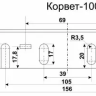 Нож К-100 комплект 2шт 25529 купить в Новом Уренгое