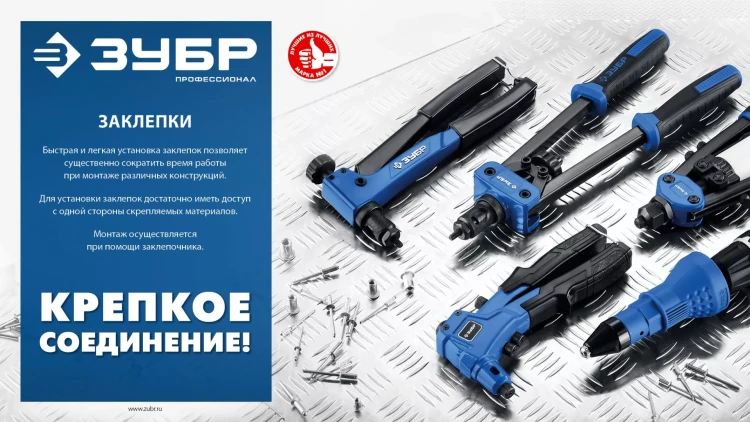 ЗУБР 3.2 x 12 мм, 50 шт, алюминиевые заклепки, Профессионал (313106-32-12) купить в Новом Уренгое