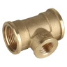 Тройник GENERAL FITTINGS переходной, латунь, г/г/г, 1"-1/2"-1" 51061-1-1/2-1 купить в Новом Уренгое