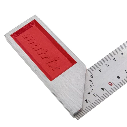 Угольник стальной Matrix, 250 мм, градуировка 32390 купить в Новом Уренгое