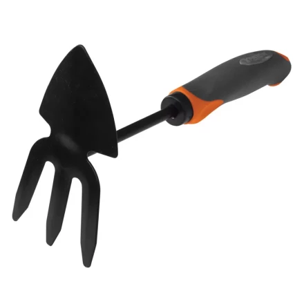 Мотыжка с лепестковым лезвием порошковая окраска 2-х компонентная рукоятка  260мм  Кратон 5 10 06 005 купить в Новом Уренгое