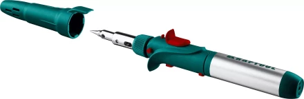 SolderGas 120K набор 10-в-1, газовый паяльник, горелка, фен, 30-120 Вт, пьезоподжиг, 1300°С 55503-H10 купить в Новом Уренгое