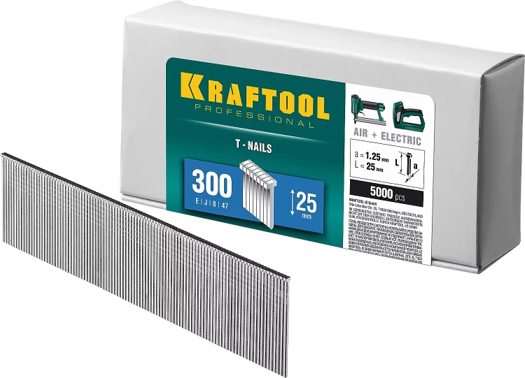 Гвозди тип 18GA (47 / 300 / F) 5000 шт 31785-25 купить в Новом Уренгое