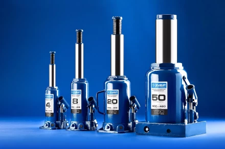 Домкрат бутылочный гидравлический модель Т-50 серия ПРОФЕССИОНАЛ 43060-15 купить в Новом Уренгое