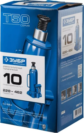 Домкрат бутылочный гидравлический модель Т-50 серия ПРОФЕССИОНАЛ 43060-15 купить в Новом Уренгое