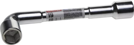 Ключ торцовый ЗУБР &quot;МАСТЕР&quot; двухсторонний L-образный, проходной, 19мм 27185-19 купить в Новом Уренгое
