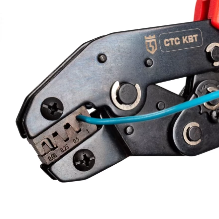 Пресс-клещи КВТ СТС-Д с матрицей 2549 для опрессовки Dupont 2.54, D-SUB, автоклемм 2.8 (набор) (85740) купить в Новом Уренгое