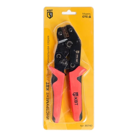 Пресс-клещи КВТ СТС-Д с матрицей 2549 для опрессовки Dupont 2.54, D-SUB, автоклемм 2.8 (набор) (85740) купить в Новом Уренгое