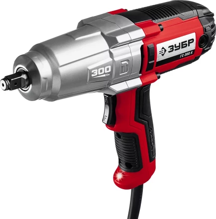 ЗУБР 300 Н·м, 350 Вт, кейс, ударный гайковерт (ГС-300 К) купить в Новом Уренгое