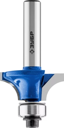 ЗУБР 28.6 x 12.7 мм, радиус 8 мм, фреза кромочная калевочная №1, Профессионал (28701-28.6) купить в Новом Уренгое