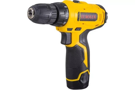 Дрель-шуруповерт Eurolux ДА-12/2Li 72/14/38 купить в Новом Уренгое