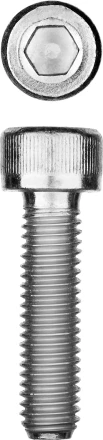 ЗУБР DIN 912, кл. пр. 8.8, М10 х 30 мм, цинк, 5 кг, винт с внутренним шестигранником, Профессионал (30318-10-030) купить в Новом Уренгое