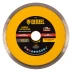 Диск алмазный сплошной, супертонкий, 180 х 25,4 мм, горячее прессование, мокрое резание// Denzel 73158 купить в Новом Уренгое