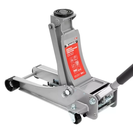 Домкрат гидравлический подкатной профессиональный, быстрый подъем, 3,5т Low Profile, Quick Lift, 100-535 мм, проф Matrix 51050 купить в Новом Уренгое