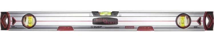 Уровень ЗУБР "ACURATE 5" коробчатый усиленный, особопрочный профиль из авиационного алюминия, 60см 34595-060 купить в Новом Уренгое