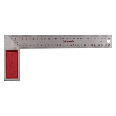 Угольник стальной Matrix, 300 мм, градуировка, 32391 купить в Новом Уренгое