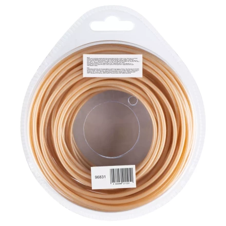 Леска для триммера армированная алюминием круглая, 2,7мм х 15м, блистер ALUFLEX Denzel 96831 купить в Новом Уренгое