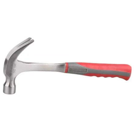 Молоток-гвоздодер ЗУБР цельнокованый, с двухкомпонентной рукояткой, 560г 20253-560 купить в Новом Уренгое