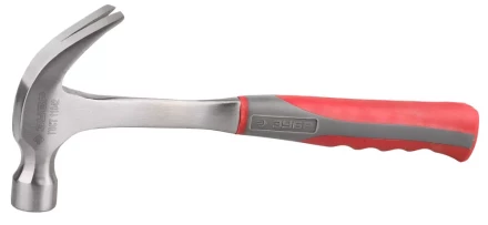 Молоток-гвоздодер ЗУБР цельнокованый, с двухкомпонентной рукояткой, 560г 20253-560 купить в Новом Уренгое