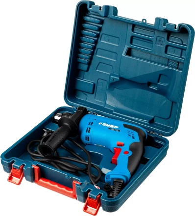 Дрель ударная + кейс ЗДУ-680 ЭРКМ2 серия ПРОФЕССИОНАЛ купить в Новом Уренгое