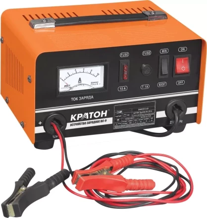 Зарядное устройство для аккумулятора Кратон ВС-9 (220В 100W 12V) 3 06 01 004 купить в Новом Уренгое