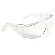 Очки защитные открытого типа прозрачные ударопрочный поликарбонат  СИБРТЕХ 89155 купить в Новом Уренгое