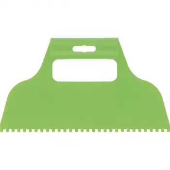 Шпатель для клея, пластмассовый, зубчатый 4х4 мм  СИБРТЕХ 86014 купить в Новом Уренгое