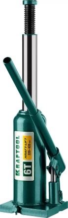 Домкрат гидравлический бутылочный &quot;Kraft-Lift&quot;, сварной, 6т, 220-435мм, KRAFTOOL 43462-6 43462-6_z01 купить в Новом Уренгое