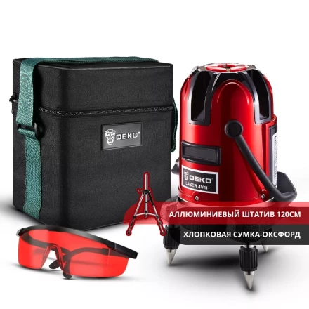 Уровень лазерный со штативом DEKO LL57 SET2, 065-0280 купить в Новом Уренгое