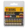 Бита IMPACT, PH2x25 мм, лазерная обработка шлица, сталь S2, 10 шт., Е 6,3 Denzel 11685 купить в Новом Уренгое