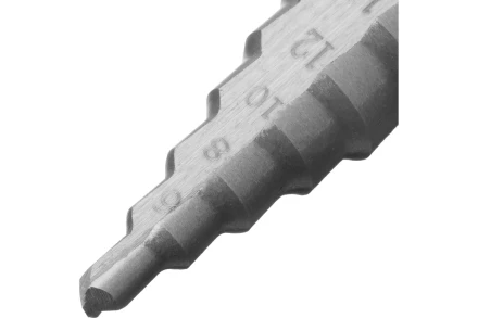 Сверло ступенчатое по металлу Сибртех 723015, 4-6-8-10-12-14-16-18-20-22-24-26-28-30-32 мм, 4241 купить в Новом Уренгое