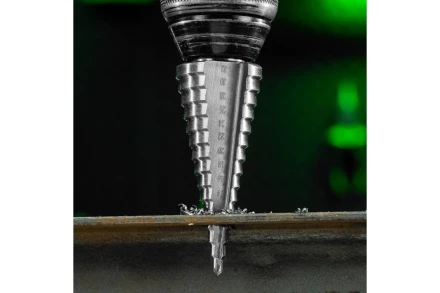 Сверло ступенчатое по металлу Сибртех 723015, 4-6-8-10-12-14-16-18-20-22-24-26-28-30-32 мм, 4241 купить в Новом Уренгое