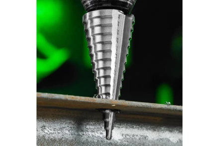 Сверло ступенчатое по металлу Сибртех 723015, 4-6-8-10-12-14-16-18-20-22-24-26-28-30-32 мм, 4241 купить в Новом Уренгое