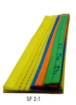 Лента текстильная для стяжных ремней SF2 р-н 7 тонн лента 75 мм купить в Новом Уренгое