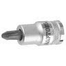 Торцовая бита-головка KRAFTOOL "INDUSTRIE QUALITAT", материал S2, PHILLIPS, сатинированная, 1/2", PH4 27901-4_z01 купить в Новом Уренгое