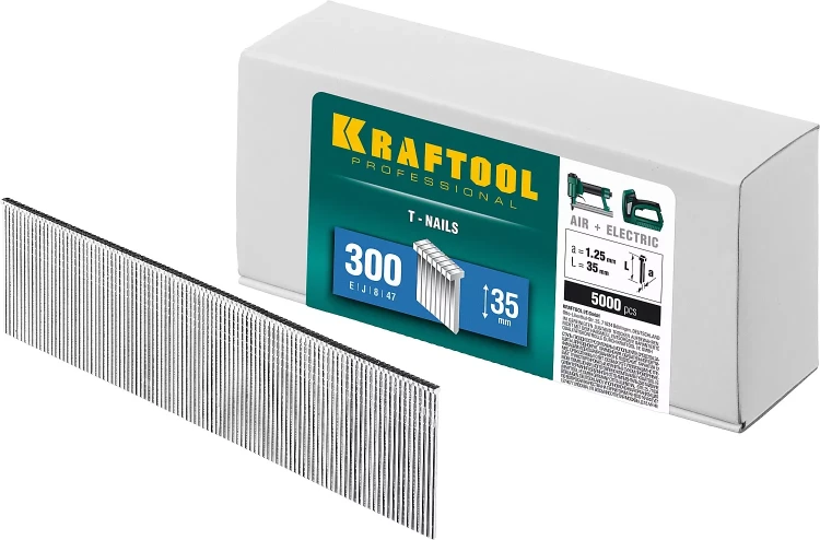 Гвозди тип 18GA (47 / 300 / F) 5000 шт 31785-35 купить в Новом Уренгое