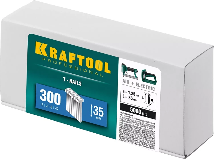Гвозди тип 18GA (47 / 300 / F) 5000 шт 31785-35 купить в Новом Уренгое