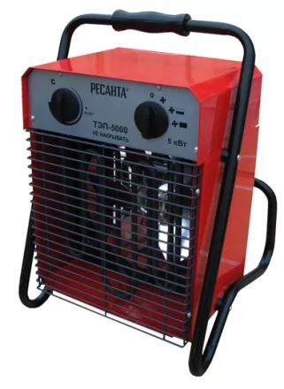 Тепловая пушка электрическая РЕСАНТА ТЭП-5000 купить в Новом Уренгое