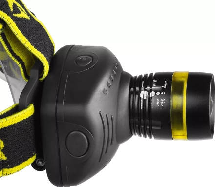 Фонарь STAYER &quot;PROFESSIONAL&quot; налобный светодиодный, 3Вт(140Лм), регулируемый фокус, 3 режима, 3ААА 56566 купить в Новом Уренгое