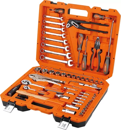 Набор инструментов Кратон TS-10 1/2 и 1/4 72 пр 2 28 09 010 купить в Новом Уренгое