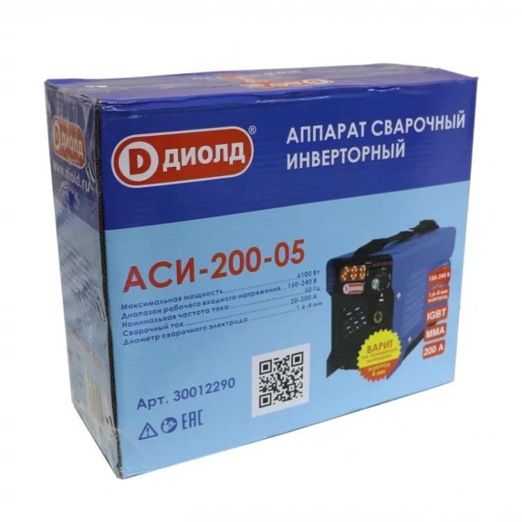 Аппарат сварочный инверторный Диолд АСИ 200-05 купить в Новом Уренгое