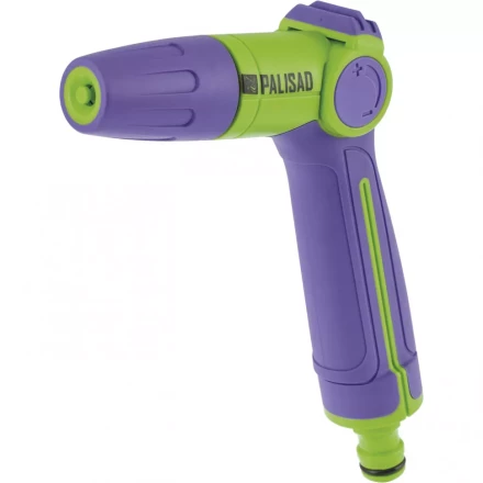 Пистолет-распылитель регулируемый двухкомпонентная рукоятка Palisad 65159 купить в Новом Уренгое