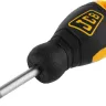 Отвертка JCB, хромомолибденовая сталь S2, двухкомпонентная рукоятка, магнитный наконечник, PH №2х40мм JSD001 купить в Новом Уренгое