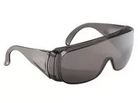 Очки защитные открытого типа затемненные ударопрочный поликарбонат  СИБРТЕХ 89156 купить в Новом Уренгое