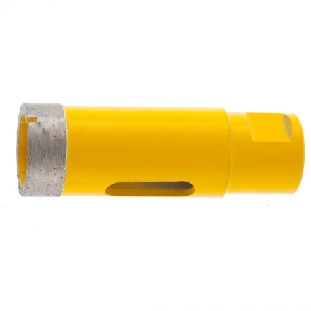 Сверло алмазное по керамограниту 25мм мокрое резание М14 DENZEL 72681 купить в Новом Уренгое