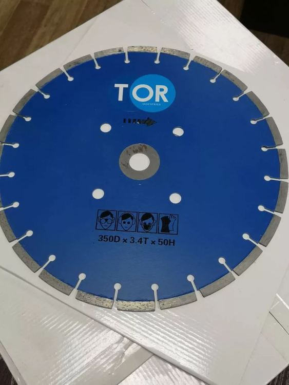 Диск по бетону для швонарезчиков HQR500A-2 (E) 350Dx3,6Tx50H (Cutter Disc 350 mm) 1019723 купить в Новом Уренгое