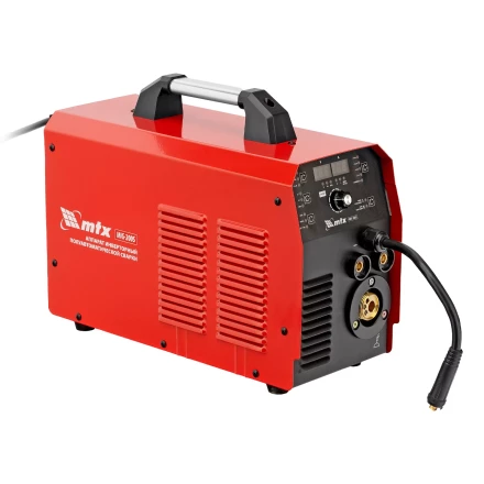Аппарат инвертор. полуавтомат. cварки MTX MIG-200S, 200A, ПВ 60%, катушка 5 кг купить в Новом Уренгое