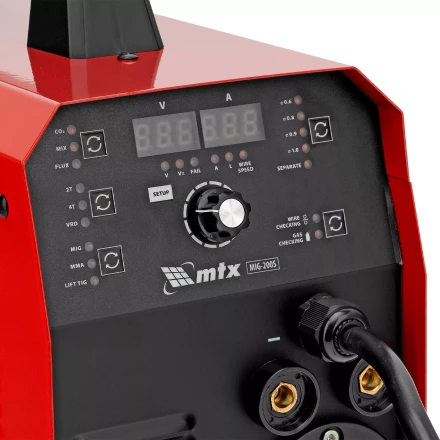 Аппарат инвертор. полуавтомат. cварки MTX MIG-200S, 200A, ПВ 60%, катушка 5 кг купить в Новом Уренгое