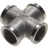 Крестовина GENERAL FITTINGS никелированная латунь, г/г/г/г, 3/4" 51048-3/4 купить в Новом Уренгое