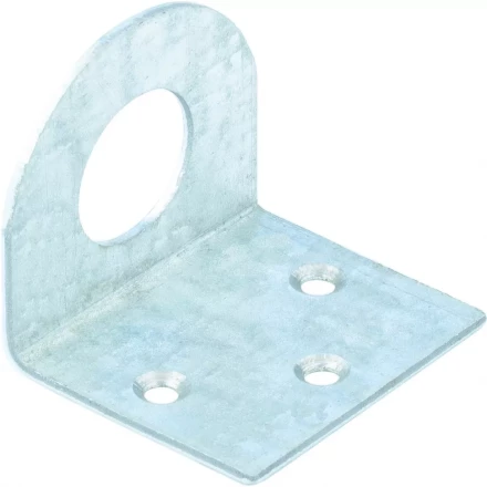 Проушина угловая 2,0 мм 90х52 мм цинк СИБРТЕХ 46509 купить в Новом Уренгое